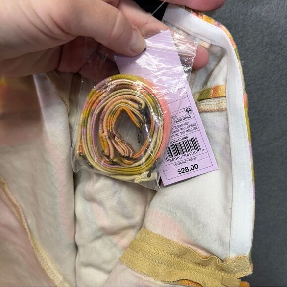 Nwt y2k style M Wild Fable Wave/Swirl-Print Strapless Bodycon Tube Mini Dress - Picture 8 of 11